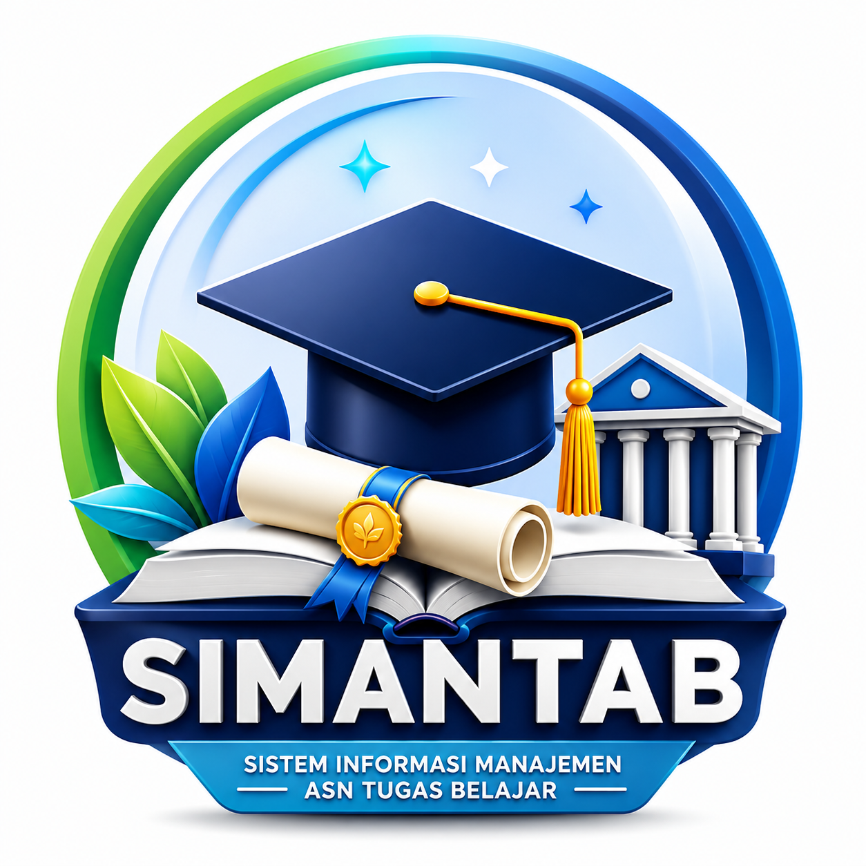 SIMANTAB logo for the ASN study assignment information system